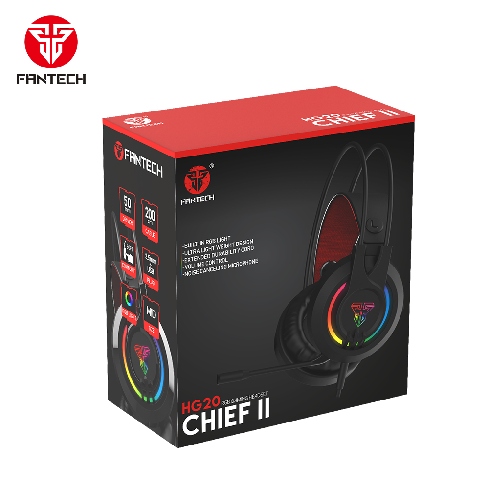 Fantech Chief II HG20 RGB Gaming Headset Fantech Chief II HG20 RGB Gaming Headset